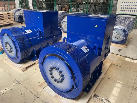 10kw 12.5kva 50Hz 12 / 6 Wire Brushless Ac Generator کلاس عایق h